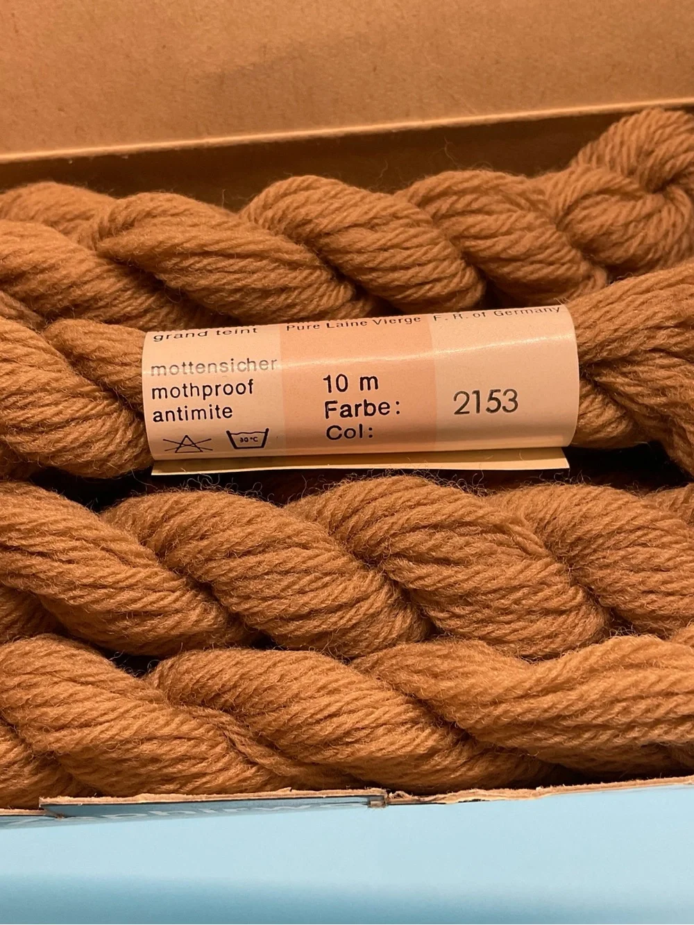 Vntg Zephirwolle Orchidee 3 Boxes 10 Skeins Each 3 Colors